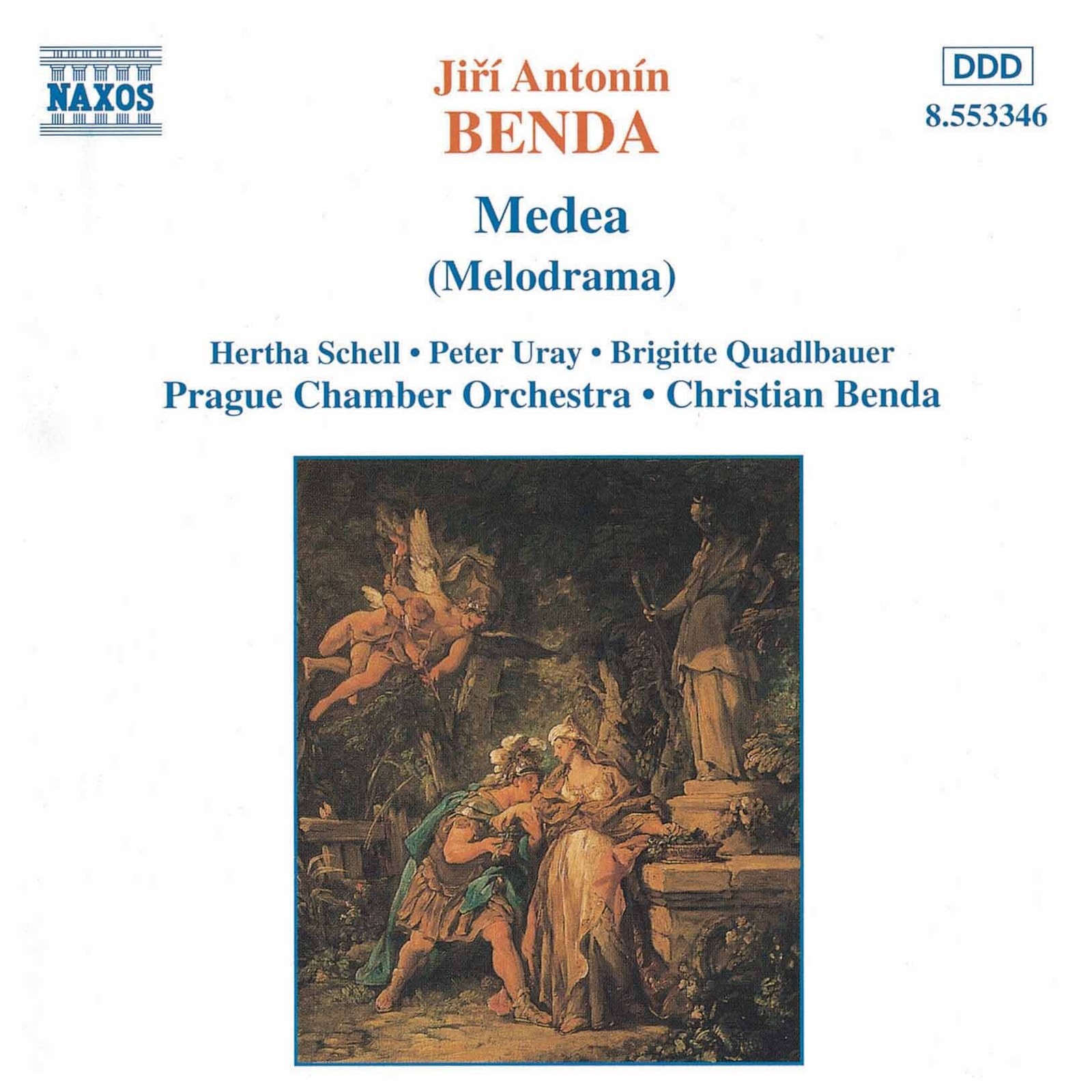 Альбом Prager Kammerorchester Benda Medea / Grave Benda (CD)