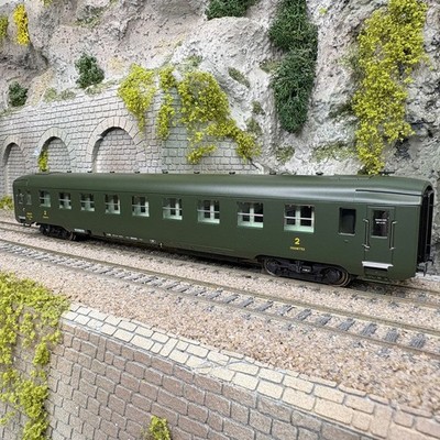 DEV AO Schlafwagen 2 CL, B9C9, Sncf, Ep IIIb - REE VB-400 - HO 1/87