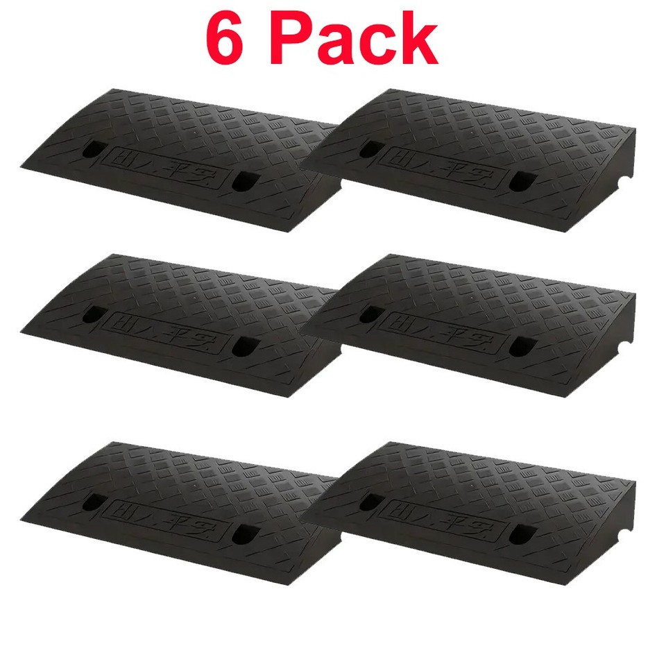 Curb Ramp Portable Lightweight Heavy Duty Plastic Threshold Ramp for ...