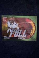 2025 Panini Donruss Elite - Full Throttle Chase Brown #17 Green
