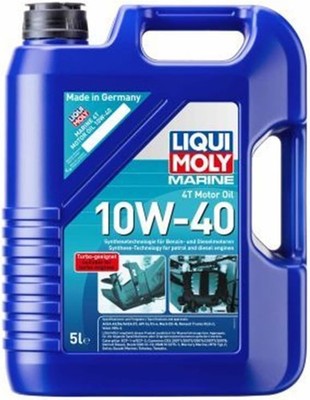 LIQUI MOLY Marine 4T Motor Oil 10W-40 5 L Boot Motoröl Auto Ölwechsel Motorrad