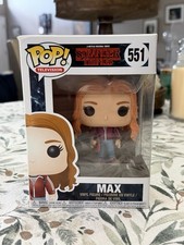 Funko Pop Stranger Things Max with Skateboard #551 Netflix