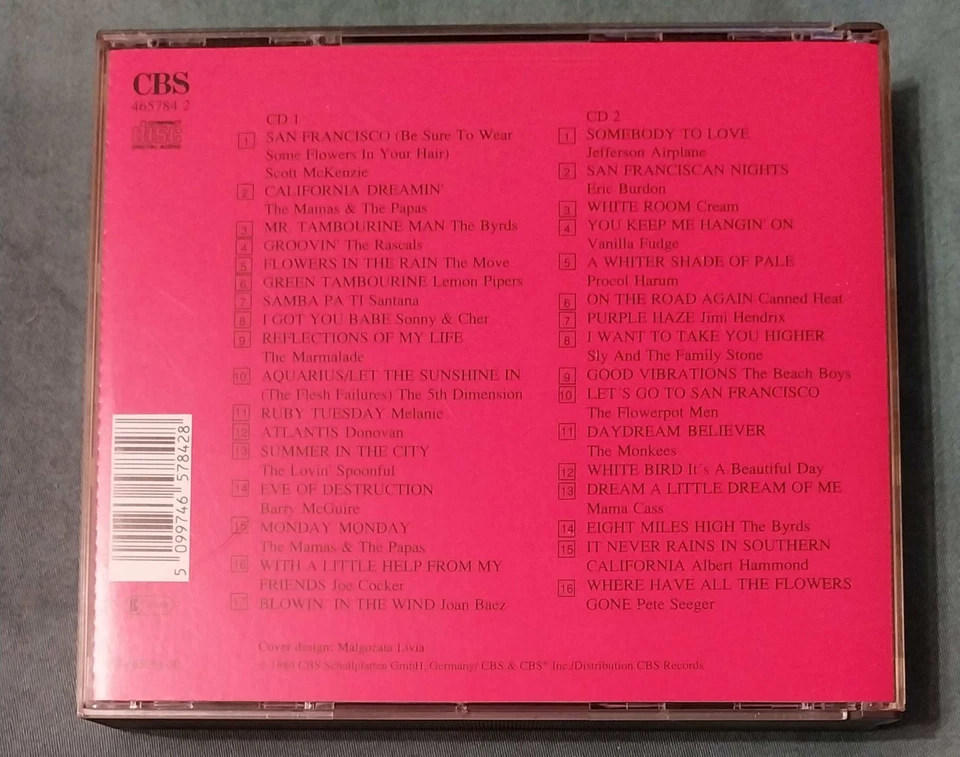 2CD Various Flower Power - Bild 2 von 4