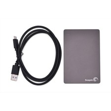 Seagate 2TB Backup Plus Portable USB 3.0 external hard drive + cord Fully Tested