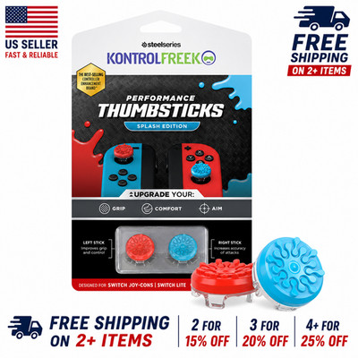 KontrolFreek FPS Thumbsticks Nintendo Switch Splash Edition Ships Fast
