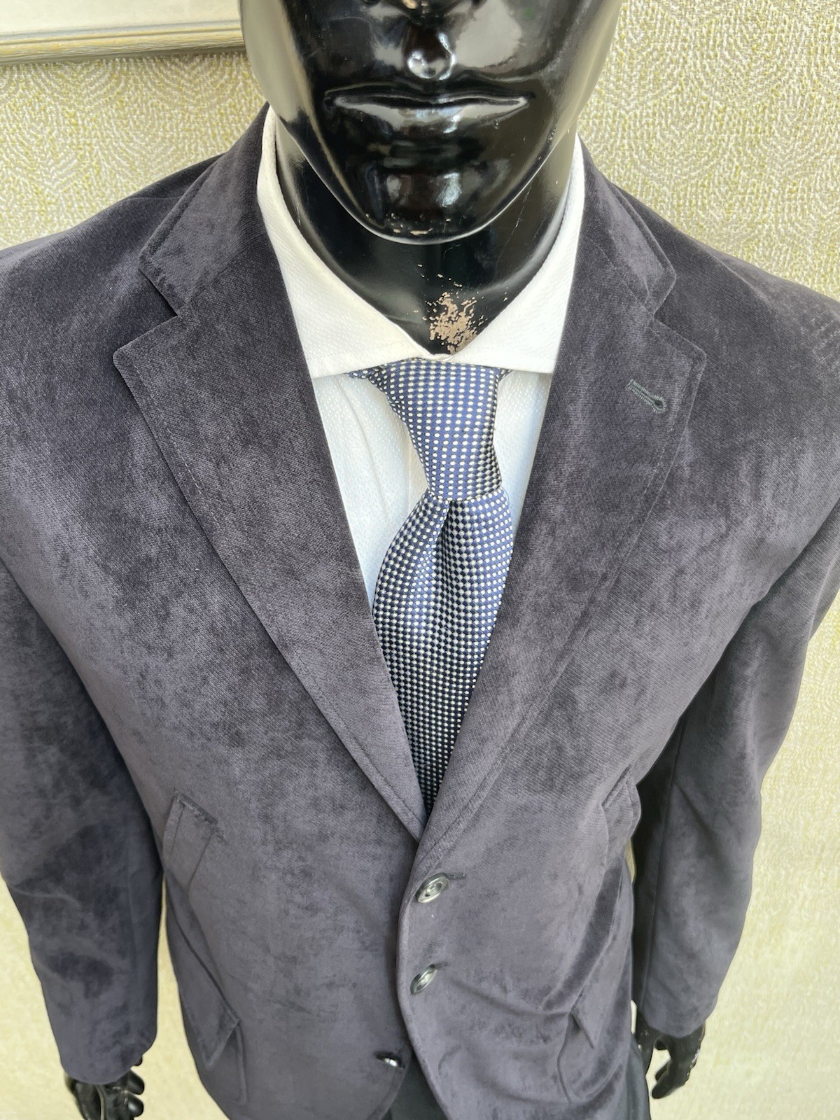 Giacca City Time uomo blu monopetto bottoni tg 50 #taglia50dm