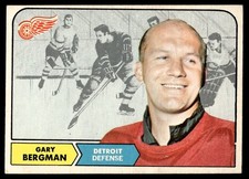 1968-69 O-Pee-Chee Gary Bergman Detroit Red Wings #25
