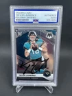 Trevor Lawrence Signed 2021 Panini Mosaic RC IP Auto PSA/DNA Jaguars