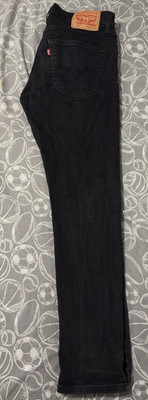 Levi's Jeans 512 Men's Pants W32 L32 Black
