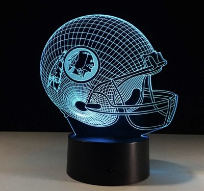 Washington Redskins 3D LED Light Lamp NFL Football Team Collectible Home Decor | eBay Washington Redskins 3D LED Light Lamp NFL Football Team Collectible Home Decor | eBay