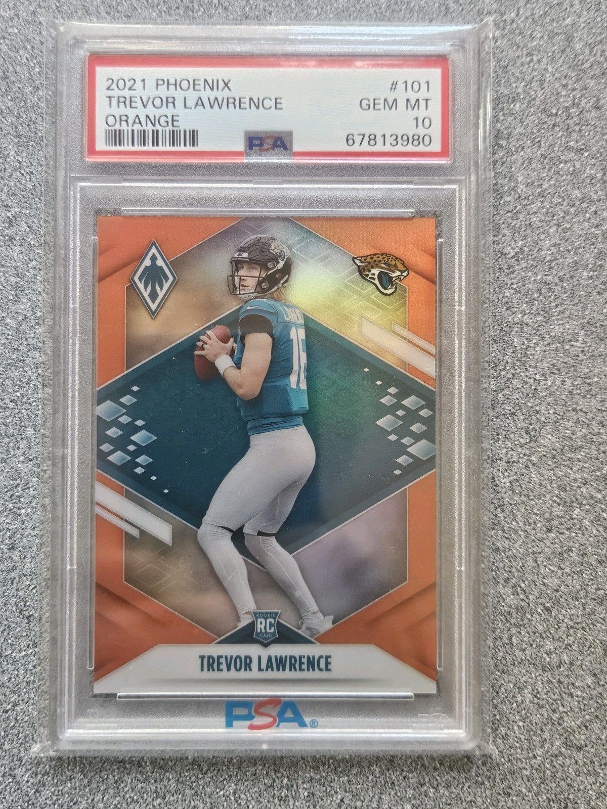 Trevor Lawrence Panini Phoenix #101 Orange