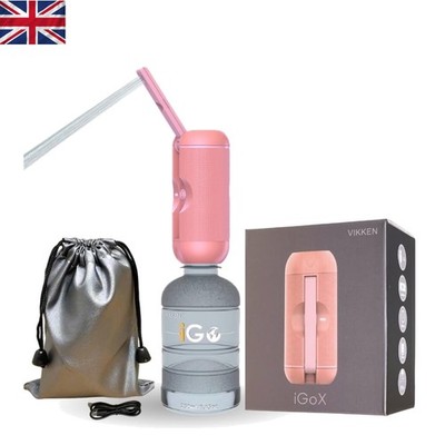 iGo X 250ml Tragbares Reise Bidet - USB Wiederaufladbarer Wassersprüher in Pink