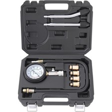 TECPO KOMPRESSIONSTESTER SATZ 0-20 Bar BENZIN KOMPRESSIONSPR&Uuml;FER M10 M12 M14 M18