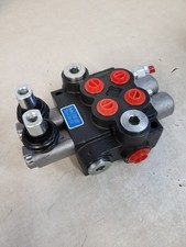 2 Spool 21 GPM Hydraulic Flow Control Valve 3600 PSI G Ports P40-20T 24-01