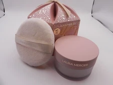 LAURA MERCIER Translucent Honey Loose Setting Powder 29 g / 1 oz + Puff New