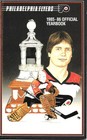 Philadelphia Flyers Media Guide 1985-86 Pelle Lindbergh Mark Howe Busch Beer — photo 1