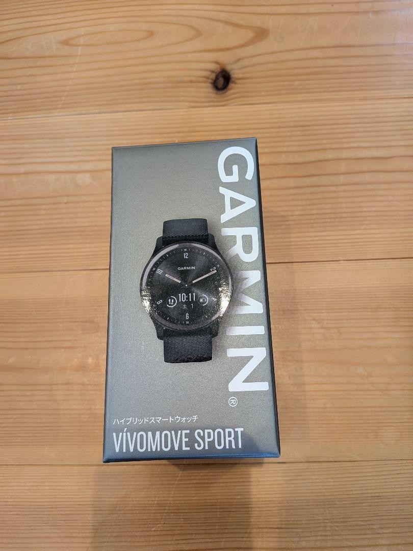 Garmin Vivomove Sport Smartwatch in Sleek Black Design  