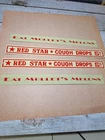 Vintage NOS  Tin Tacker Signs Lot Of 4