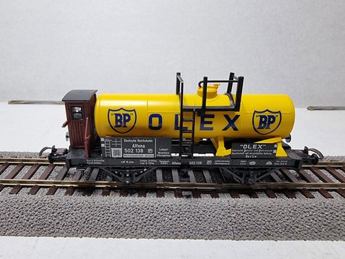 Trix H0 363800 DRG BP OLEX Kesselwagen mit Bremserhaus Altona neuwertig | Condition: Gebraucht