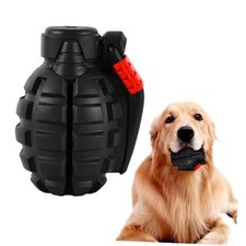 Indestructible Dog Chew Toys for Aggressive Chewers - Durable, Heavy Duty Black