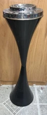 A Vintage Floor Standing 23” Ashtray w Lid Outside Patio Indoor Cigar Ash Bin