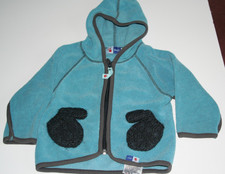 MOLO Baby Full Zip Blue Hoodie 80cm/12m