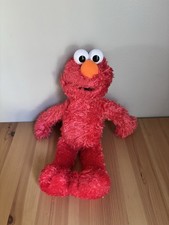 GUND Sesame Street Workshop Elmo Plush Stuffed Animal 14  Fuzzy Cute 