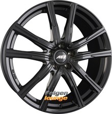 4x AEZ MONTREAL BLACK - Schwarz Glänzend 8x20 ET35 5x114,3