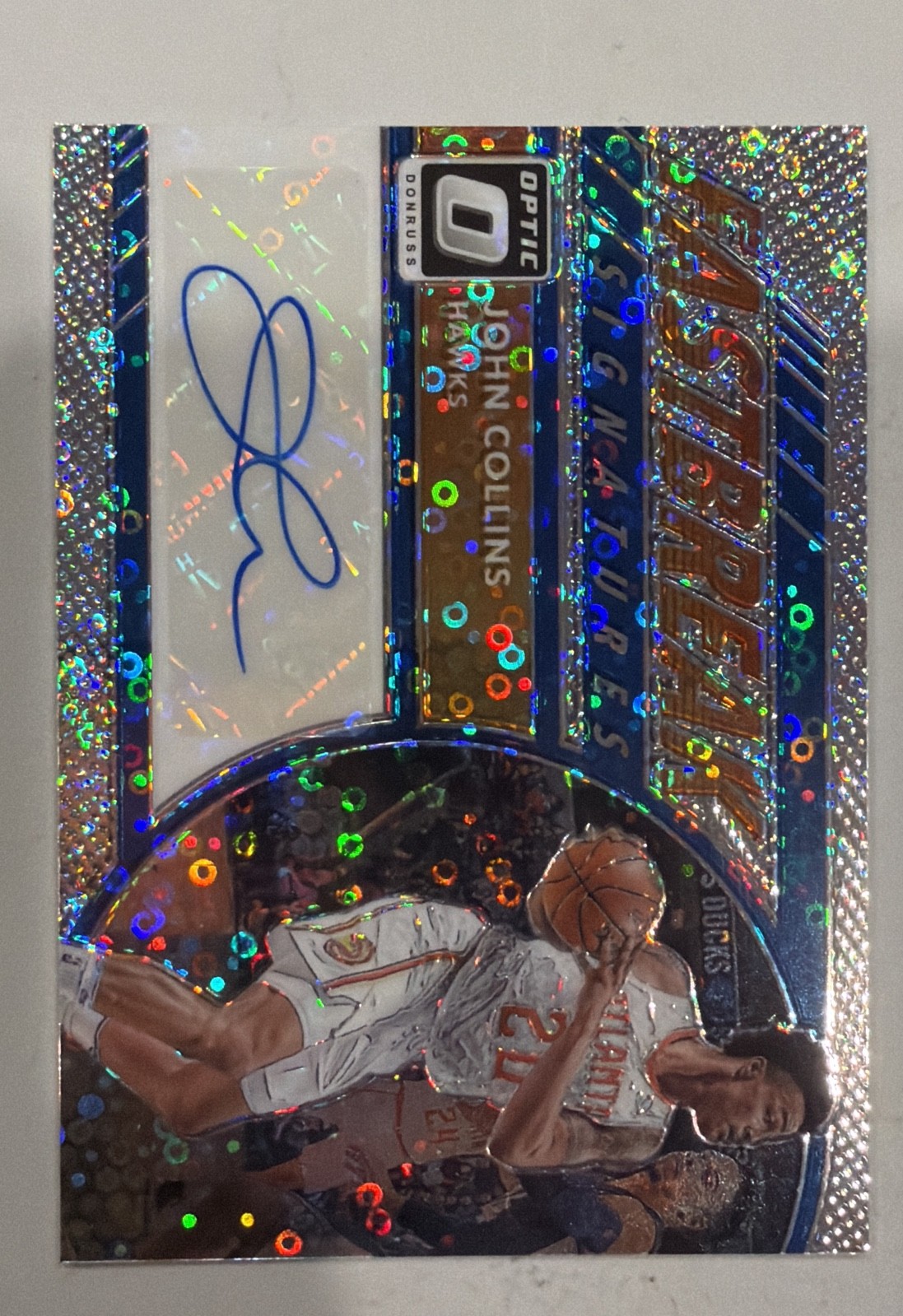 2017-18 Panini Donruss Optic - Fast Break Signatures John Collins #FB-JCL...