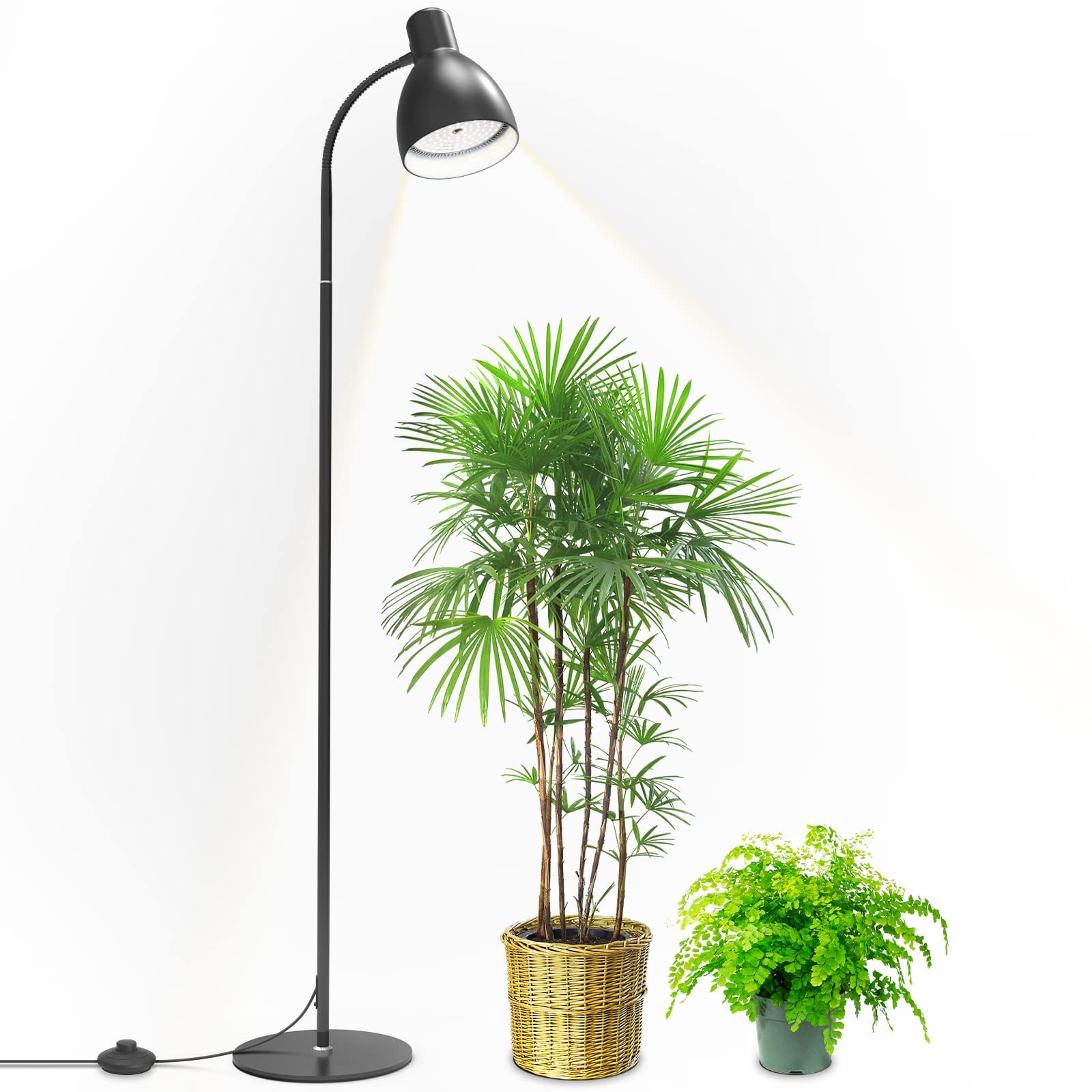 Lamp, 5000k Full Spectrum 25w Grow Light For Indoor Plants -