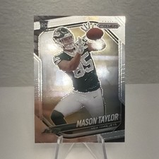 Panini 2025 Prizm Football Mason Taylor #329 Rookie New York Jets NFL