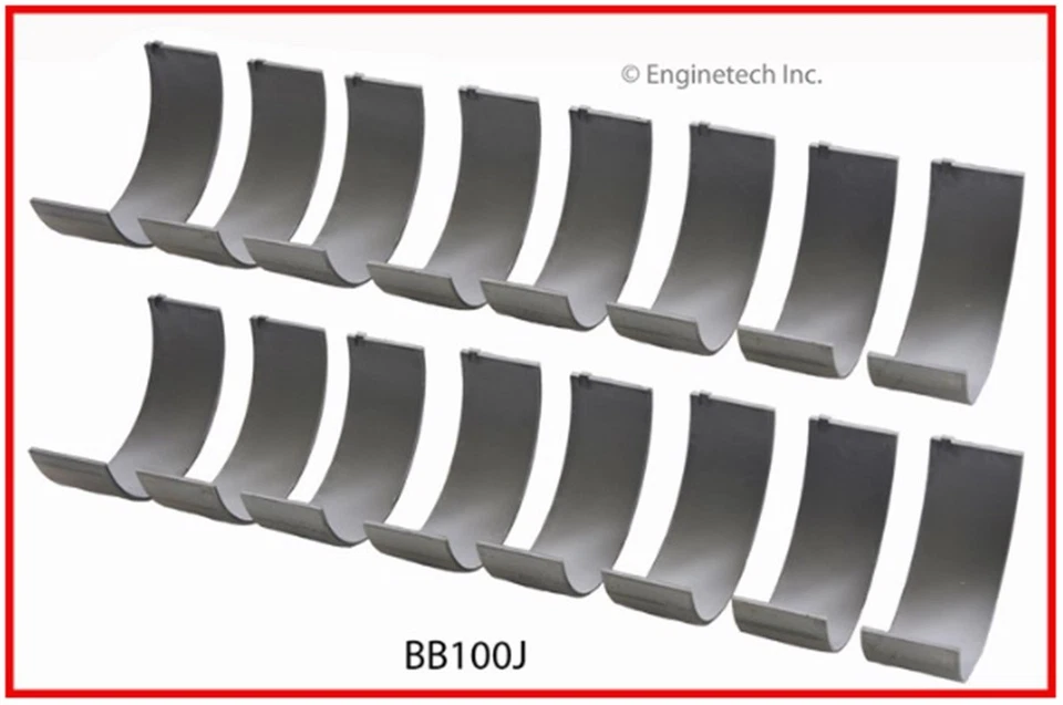 Chevrolet GMC 6.2 6.5 379 395 Diesel 1982 - 2004 Enginetech conjunto de rolamentos de haste  - Imagem 3 de 3
