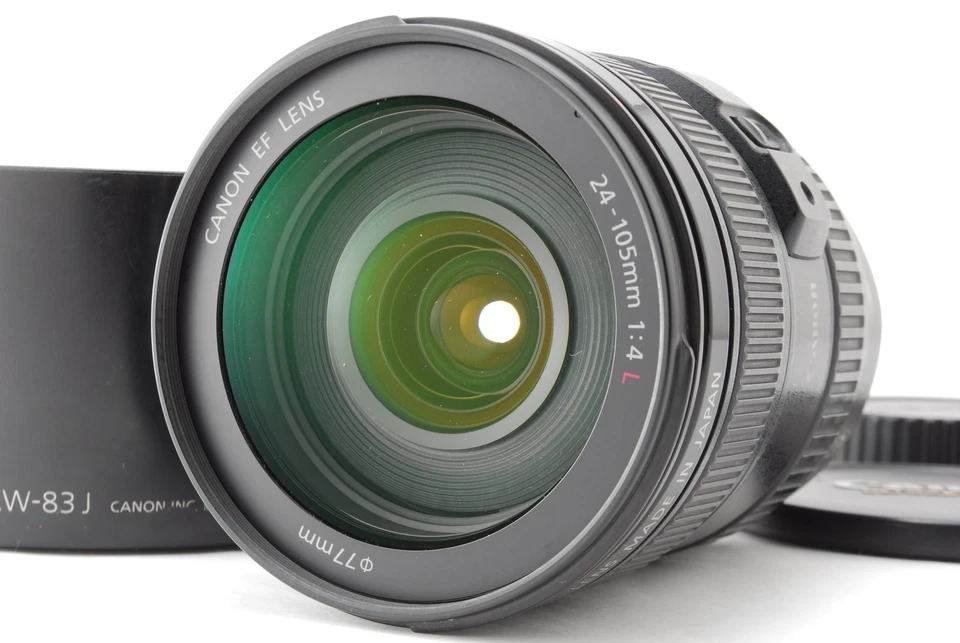 Canon EF 24-105mm F/4 L IS USM Lens [Near MINT w/Hood] US DUTY PAID #2683 - Image 3 of 4