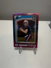2024 Panini Donruss - Rated Rookie Drake Maye #379 Optic Preview Pink Prizm (RC)