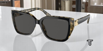 #ad #ad MICHAEL KORS MK2199 395087 Acadia Blk Amber Tortoise Grey 57 Women#x27;s Sunglasses $76.99