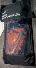 Nike Mercurial Lite Erling Haaland Shin Guard (Blue Void/Orange Pulse) Sz-M