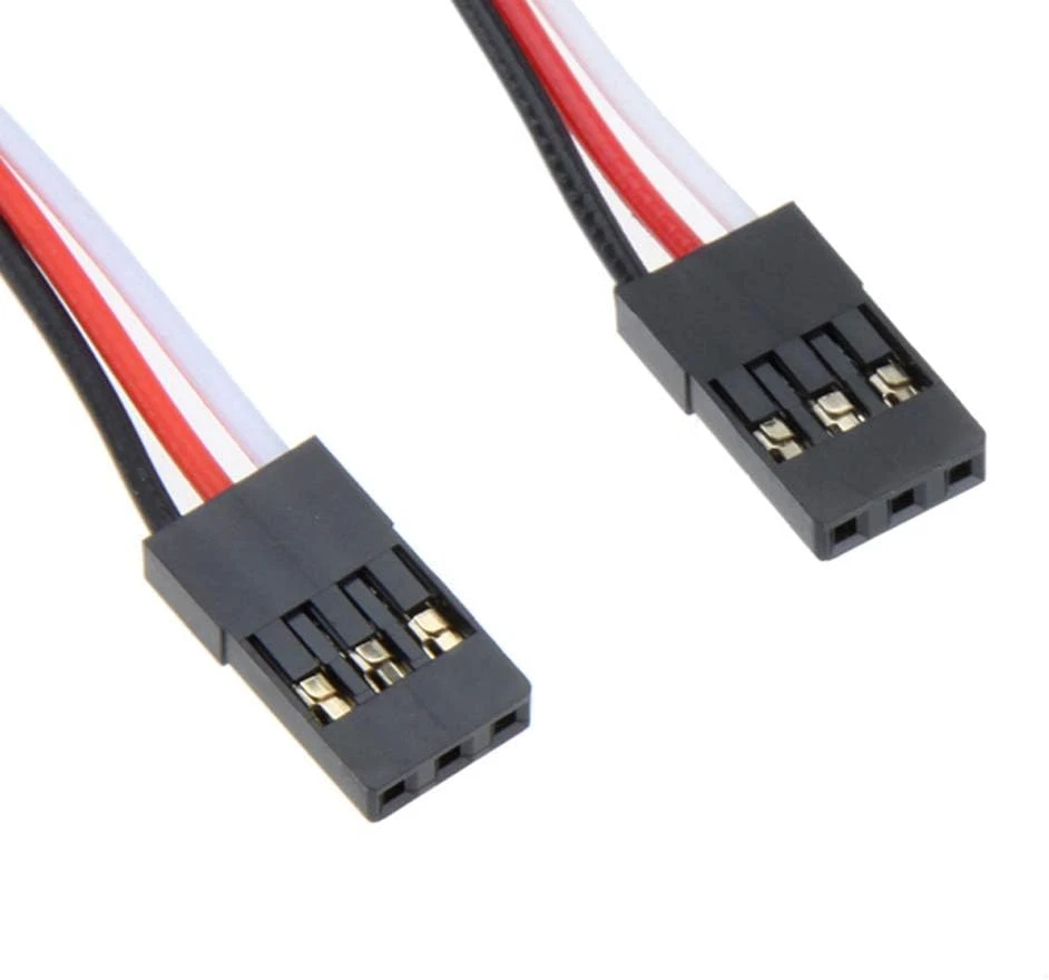 10 Stücke 10CM 3 polig Männlich auf Männlich JR Stecker Servo Adapter Verlängeru - Bild 3 von 4