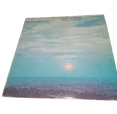 GARY BURTON CHICK COREA CRYSTAL SILENCE LP NM+ VINYL RECORD ECM 1024 ST 1973