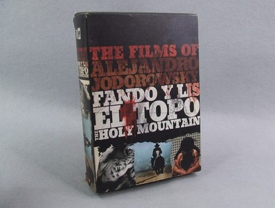 The Films of Alejandro Jodorowsky (4 DVD/2CD Complete Set) Avante-Garde Films
