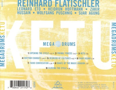 MEGADRUMS/REINHARD FLATISCHLER - KETU NEW CD