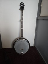 Fender Fb-54 5 String Banjo Musical Instrument Used Good Condition A1