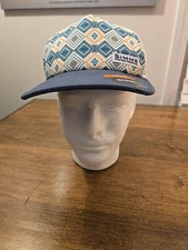Simms Fishing Products Blue White Mesh Truckers Hat New