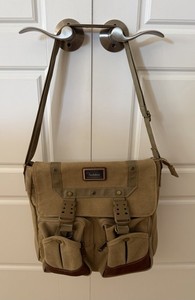 Casual Crossbody Bag Canvas Shoulder Bag for School or Travel New!