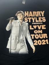 Harry Styles Presents Love on Tour 2021 Concert T-Shirt - Size Large / L