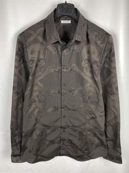 Men Frankie Morello Shirt Brown 38 / M / 46