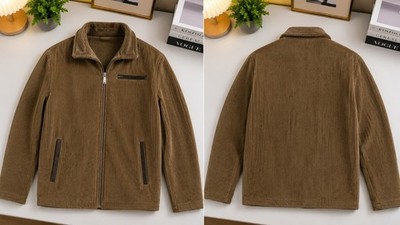 A jacket from ''Windy Club,'' made of distinctive brown corduroy fabric.