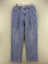 Vintage Levis 550 Relaxed Fit Tapered Leg Womens Size 14L Blue Light Denim Y2K