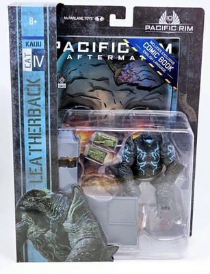 Pacific Rim Leatherback Kaiju 4 Inch Figure Playset & Comic Book McFarlane