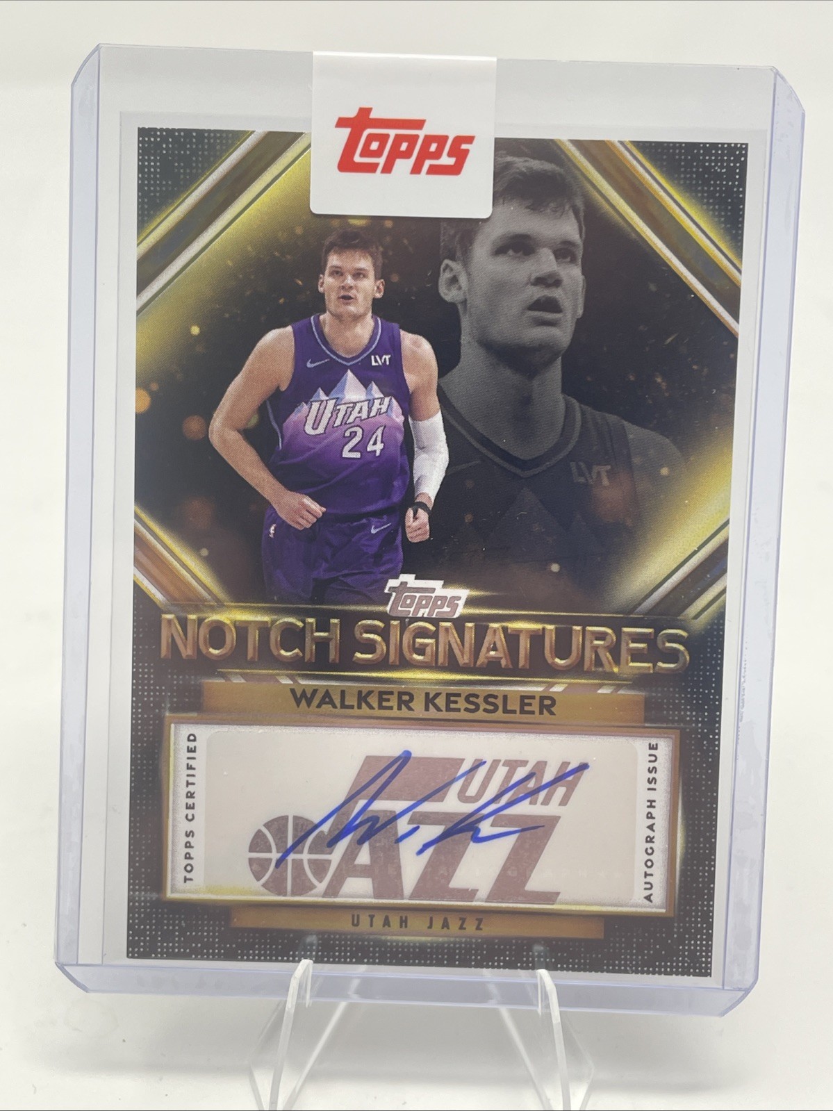 2025-26 Topps Notch Signatures Walker Kessler Auto #TNS—WK Jazz - Topps Sealed