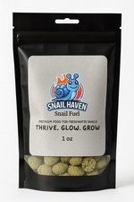 Snail Fuel: Premium Dehydrated Snello Food for Freshwater Snails 1 Oz 